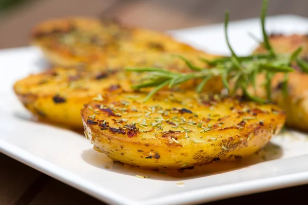 Fırın kavrulmuş patates — Stok fotoğraf