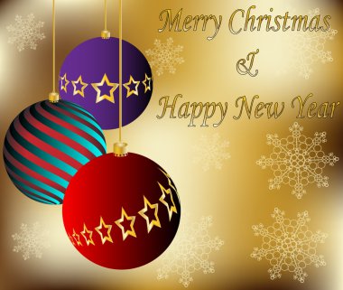 Noel kartı arka plan vektör çizim