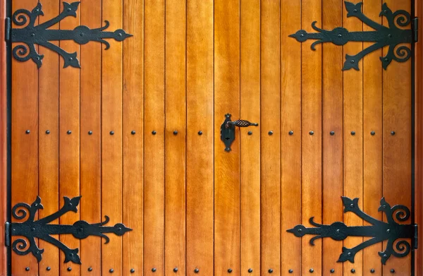 Vecchia porta in legno — Foto Stock