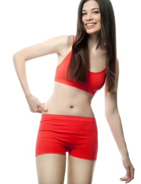 kadın fitness figürü