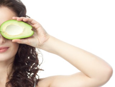 Avokado kadınla