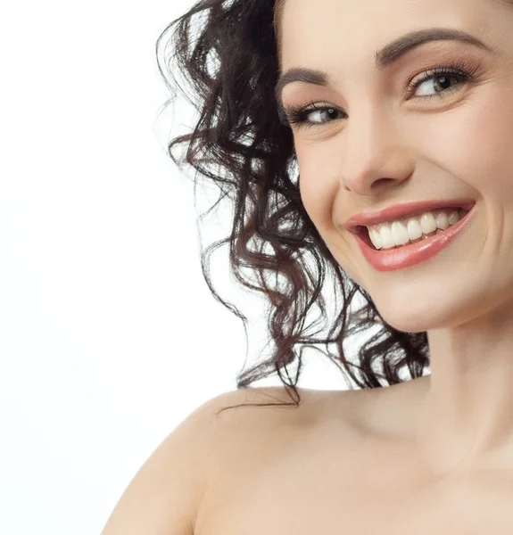 Mujer sonriente — Foto de Stock