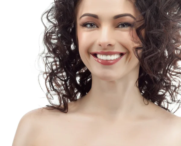 Mujer sonriente — Foto de Stock