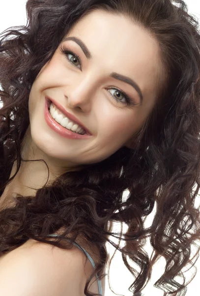 Mujer sonriente — Foto de Stock