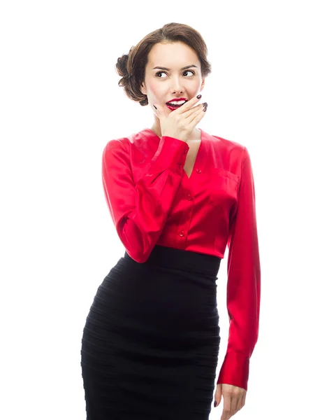 Brunette woman — Stock Photo, Image