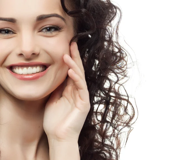 Mujer sonriente — Foto de Stock