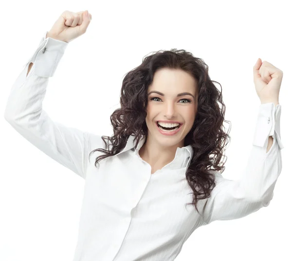 Happy smiling woman — Stock Photo, Image