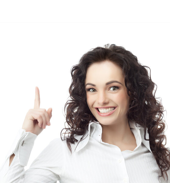 Улыбающаяся женщина