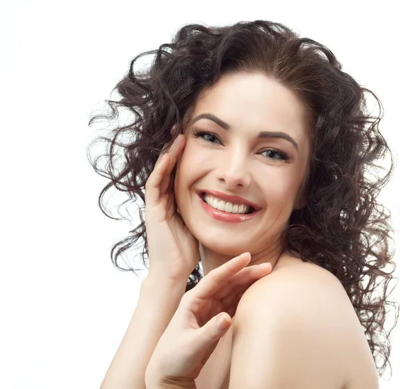 Mujer sonriente — Foto de Stock