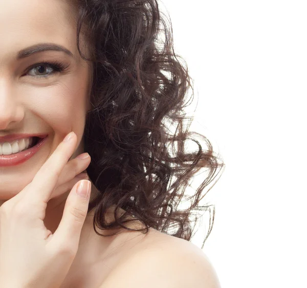 Mujer sonriente — Foto de Stock