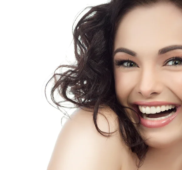 Mujer sonriente — Foto de Stock