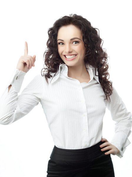 Улыбающаяся женщина