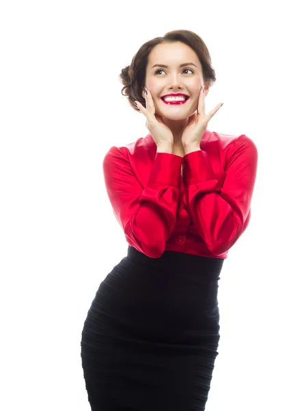 Brunette woman — Stock Photo, Image