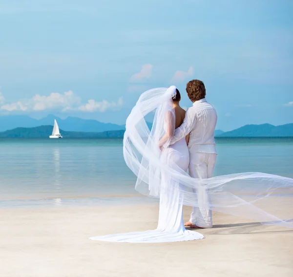 Matrimonio sull'isola — Foto Stock