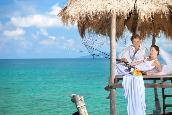 Island wedding — Stock Photo, Image