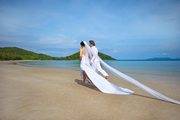 Matrimonio sull'isola — Foto Stock