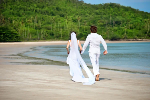 Inselhochzeit — Stockfoto