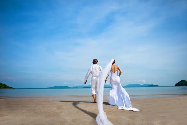 Inselhochzeit — Stockfoto