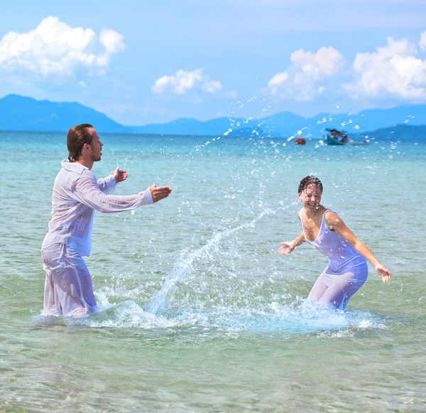 Casamento ilha — Fotografia de Stock