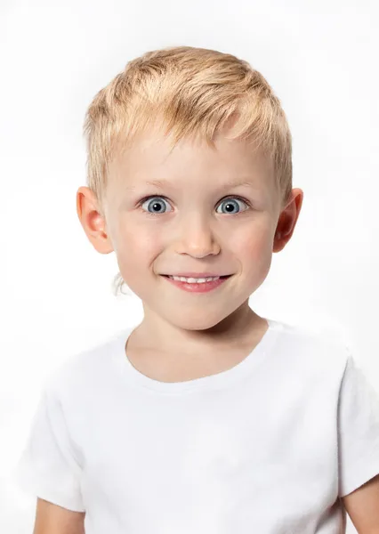 Schattige jongen — Stockfoto