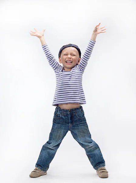 Schattige jongen — Stockfoto