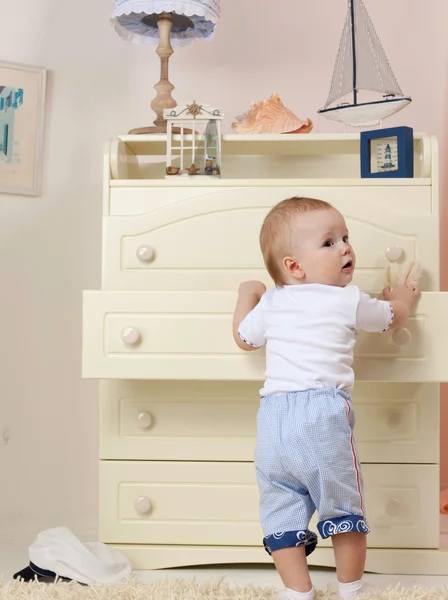 Anak kecil bayi laki-laki — Stok Foto