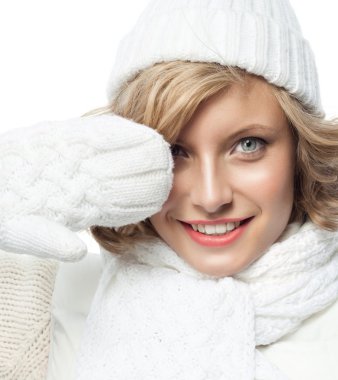 woman winter clipart