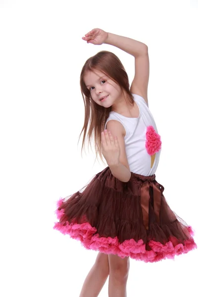 Portrait of a little girl — Stock Photo, Image