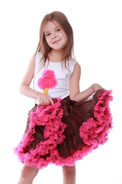 Portrait of a little girl — Stock Photo, Image