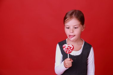 liseli kızlar ile lolipop