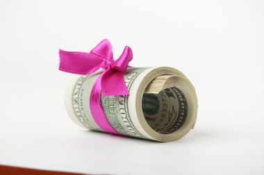 Bizi dolar olarak şerit sarılmış