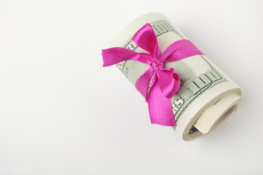 Bizi dolar olarak şerit sarılmış