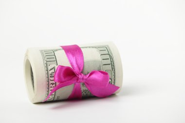Bizi dolar olarak şerit sarılmış
