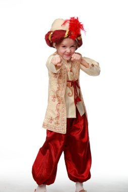 Kız bir sultan olarak
