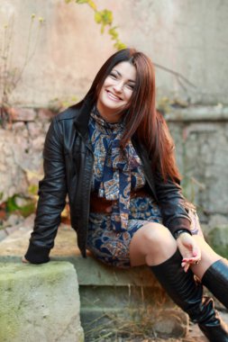 güzel bir sonbahar kız