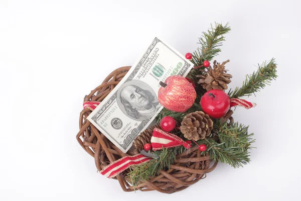 Christmas Cash — Stock Photo, Image