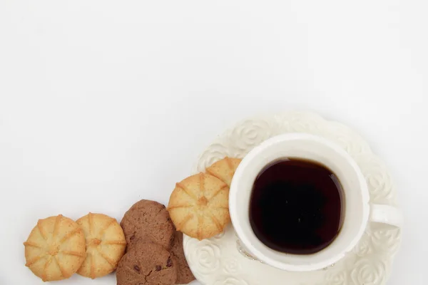 Tea and cookies — Stock Photo, Image