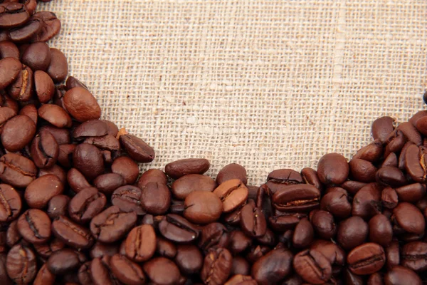 Coffee beans circle — Stock Photo, Image