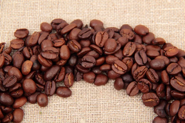 Coffee beans circle — Stock Photo, Image