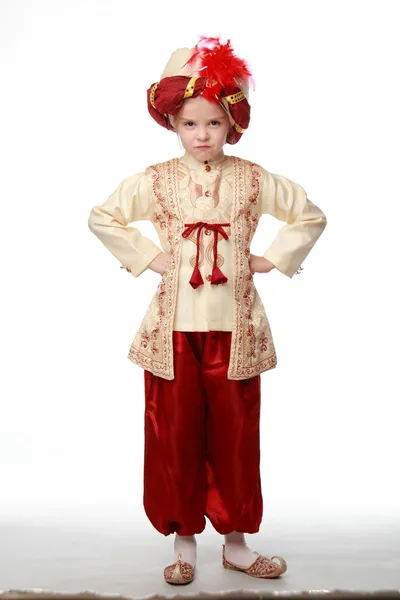 Fille habillée en sultan — Photo