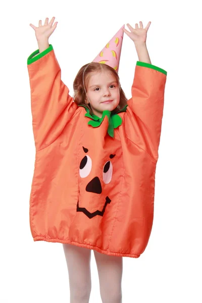 Halloween girl — Stock Photo, Image