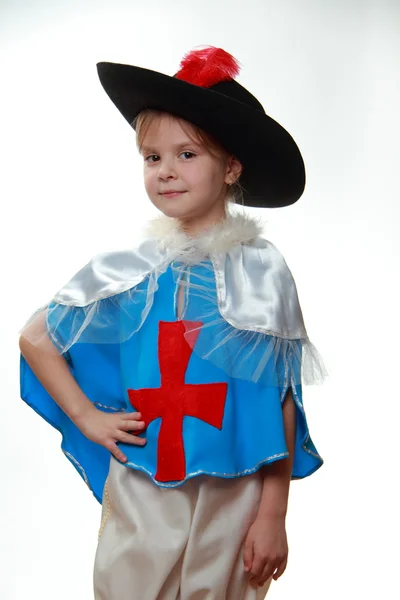 Little girl as a prince — Stock Photo, Image