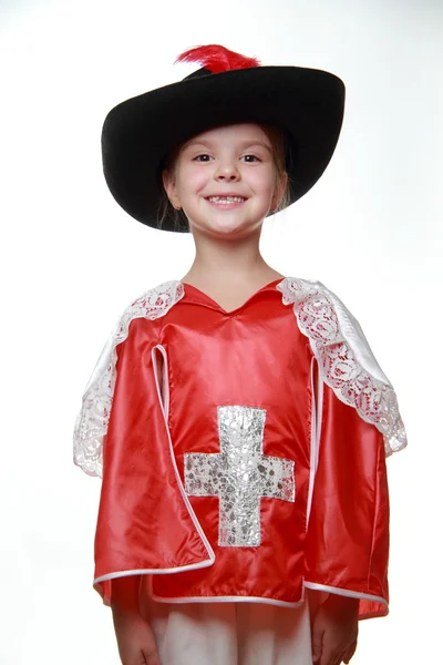 Little girl as a prince — Stock Photo, Image