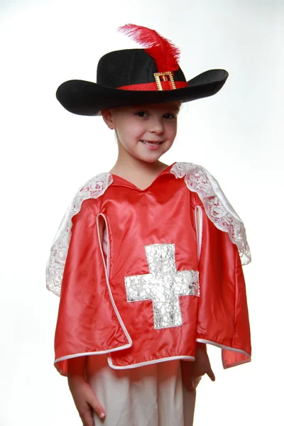 Little girl as a prince — Stock Photo, Image