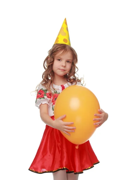 Kid wearing lovely ukrainian costume — Stock Photo, Image