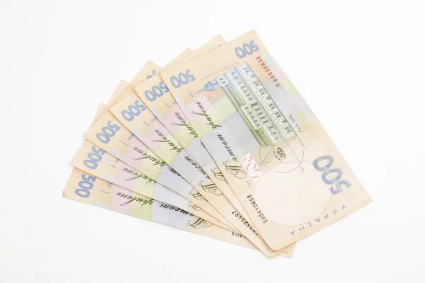 Billetes ucranianos — Foto de Stock