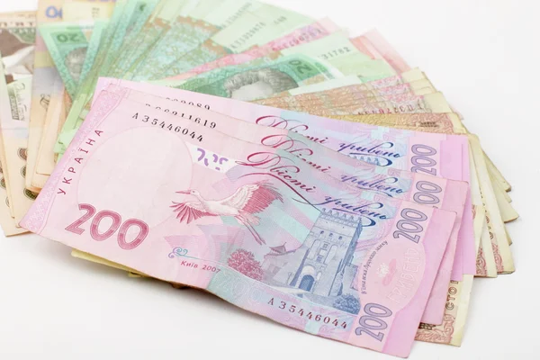 Fundo de dinheiro ucraniano — Fotografia de Stock