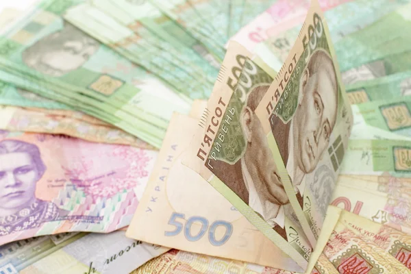Ukraiński pieniądze — Zdjęcie stockowe