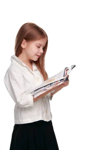 Молодой читатель — стоковое фото