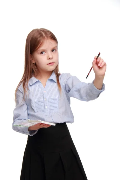 Painting child — Stock Photo, Image